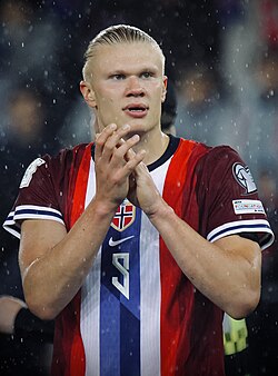 Haaland with Norway in 2025