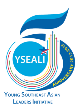 YSEALI 5th year anniversary logo