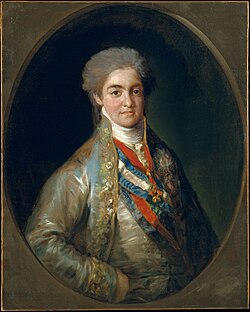 Ferdinand VII when Prince of Asturias by Francisco Goya