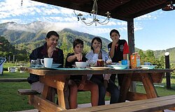 Family of Japanese Dominicans in the Constanza neighbourhood