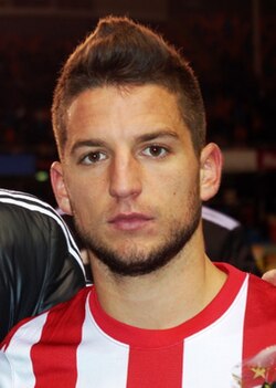 Mertens played for Dutch side PSV Eindhoven between 2011 and 2013.