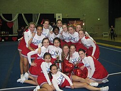 King's College London cheerleaders