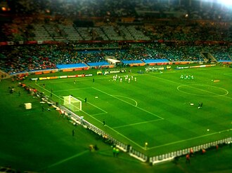 Nigeria played against South Korea at the 2010 FIFA World Cup