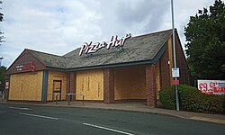 Abandoned Pizza Hut in Colton, Leeds.