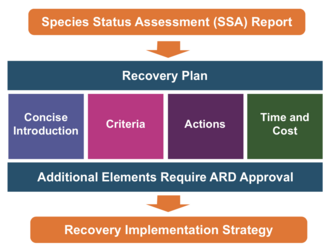 3-part framework for "Recovery Planning and Implementation" (USF&WS, April 2019)[209]