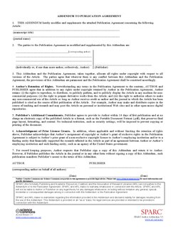Authors may use form language like this to request an open access license when submitting their work to a publisher.