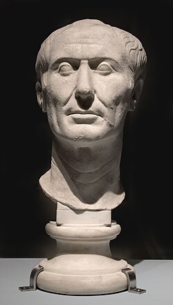 The Tusculum portrait, a Roman sculpture of Julius Caesar