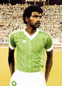 Majed Abdullah is Saudi Arabia's top scorer with 72 goals.
