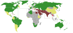 How UN members voted on Palestine's partition in 1947 In favour Abstained Against Absent