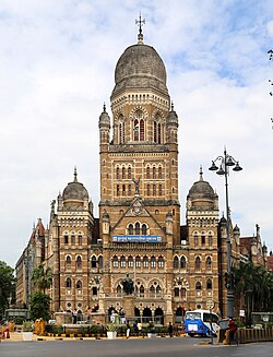 Headquarters of the Brihanmumbai Municipal Corporation (BMC), the largest civic organisation in the country.