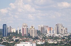 Alphaville, a gated community in the suburbs of São Paulo, Brazil, which is also a business center of its city proper, Barueri