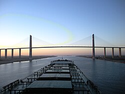 The Suez Canal Bridge
