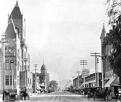 Downtown San Bernardino in 1905