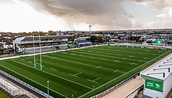 View of The Sportsground prior to the new Clan Stand