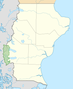 Location and extension of the park.