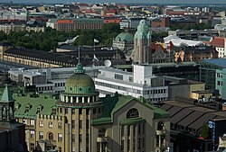 Kluuvi, a city centre in Helsinki, Finland