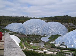 The Eden Project, in Cornwall, England