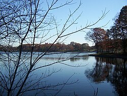 Weequahic Lake in Weequahic Park