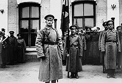 Aleksei Brusilov in Rivne, Volhynian Governorate, 1915