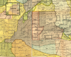 The 1851 Lakota treaty territory
