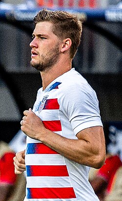 Nashville SC captain Walker Zimmerman, who scored in the round of 16 and round of 32
