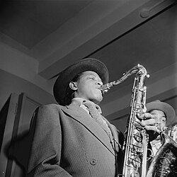 Illinois Jacquet, early influence on R&B saxophone, 1941