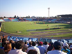 The old Estadio El Teniente was used from 1945 until February 2013.