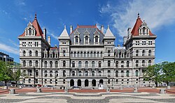 The New York State Capitol in Albany