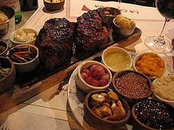 Argentine bife de chorizo.