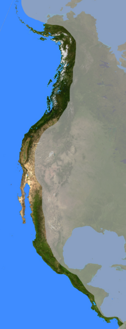 West coast of North America