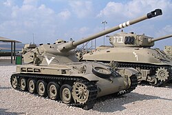Israeli armor of the Six-Day War: pictured here the AMX 13