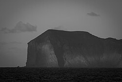 Cliffs on the island