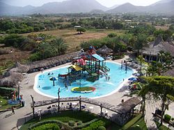Parque el Agua, tourism is a basic activity for the economy of Nueva Esparta