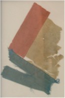 A piece of the U.S. flag William Mumford tore down from the New Orleans Mint in 1862