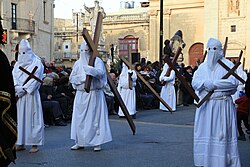Holy Week procession in Żebbuġ