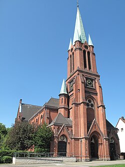 Old Church (Alte Kirche) in Altenessen, built 1887