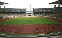 The stadium prior to renovation