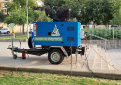 Towable EMSA generator of Modiin Municipality