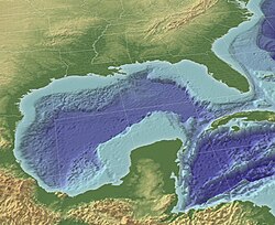 The Gulf of Mexico region (in 3D) is encompassed[clarification needed] by the "Islands in the Stream" proposal.