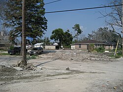 The same corner, September 2006
