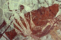 Painting at Jabiru Dreaming, Kakadu National Park