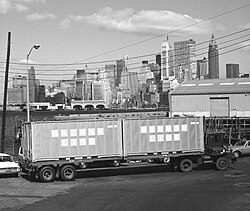 Maersk Line containers in 1975.