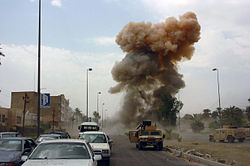 Car bombing was a frequently used tactic by insurgents in Iraq