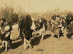 Christian women on pilgrimage to Al-Maghtas (1913)