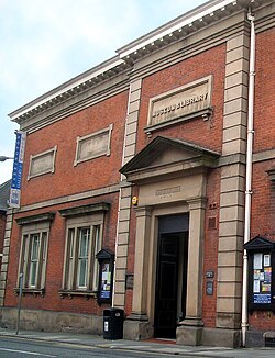 Warrington Museum & Art Gallery, opened 1858
