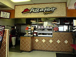 Pizza Hut Express location in San Marcos, Texas
