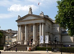 The original Tate Gallery, now renamed Tate Britain