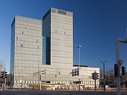 The 88-metre (289 ft)[94] high Sunrise Tower (2005) was the first approved high-rise building in twenty years.