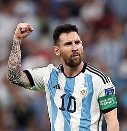 Lionel Messi has won the award a record 4 times, the most in history