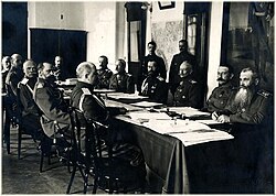 Meeting of the Russian High Command